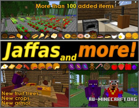 Скачать Jaffas and More для Minecraft 1.6.4