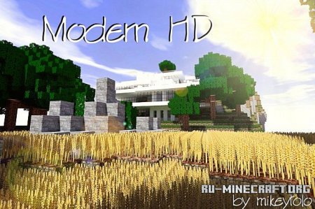 Скачать Modern HD Resource Pack для Minecraft 1.7.2