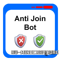 Скачать AntiJoinBot v4.2 для minecraft 1.7.2