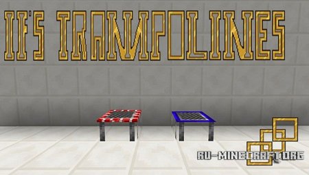 Скачать If's Trampolines для Minecraft 1.6.4