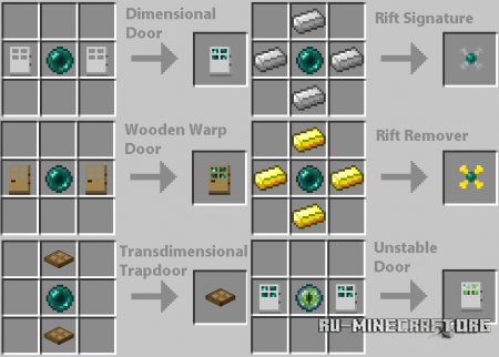 Скачать Dimensional Doors для Minecraft 1.5.2