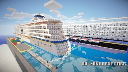  LCL Hemisphere (Custom Cruise Ship)  Minecraft