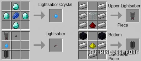 Скачать Advanced Lightsabers для Minecraft 1.6.4