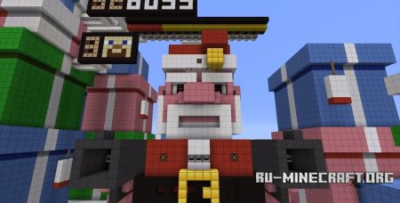 Скачать карту Evil Santa Boss Fight для Minecraft