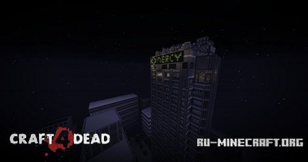 Скачать карту Craft 4 Dead Rooftop для Minecraft
