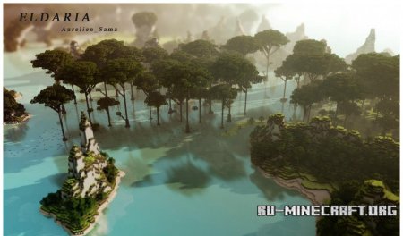 Скачать карту Eldaria Islands для Minecraft
