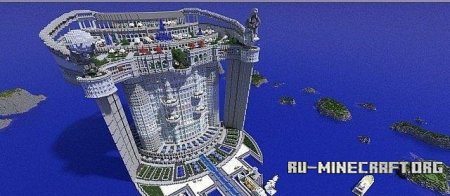   Skyscraper: TeamHouse  Minecraft