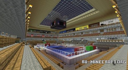 Скачать Minecraft Hockey Arena для minecraft