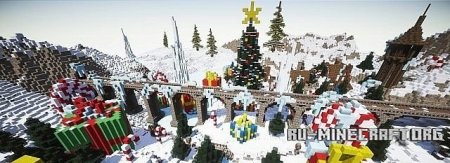   Christmas Town  Minecraft