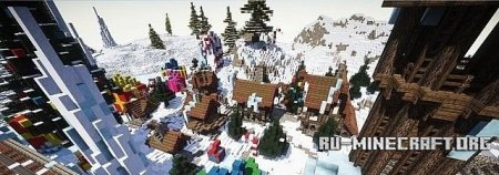   Christmas Town  Minecraft
