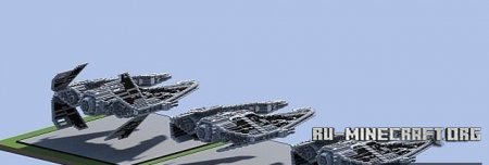 Скачать карту Fury-class Imperial interceptor  для Minecraft