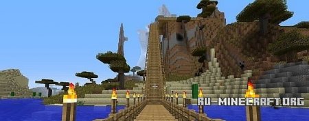 Скачать карту Mountain Base для Minecraft