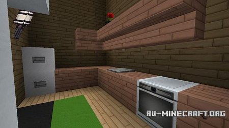 Скачать Modern Two-Story House для Minecraft