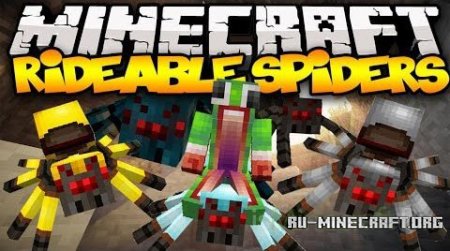  Ridable Spiders  Minecraft 1.6.4
