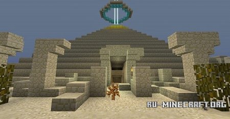 Скачать Pyramid Rush (PvP map) для Minecraft