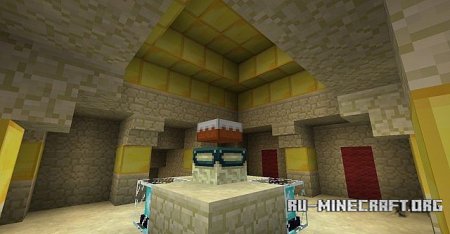 Скачать Pyramid Rush (PvP map) для Minecraft