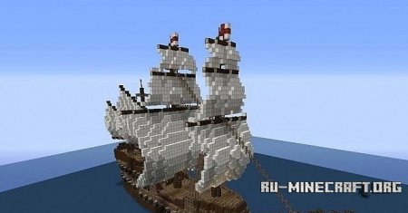 Скачать карту English Galleon  для Minecraft