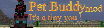 Скачать Buddy Pet mod для Minecraft 1.6.2