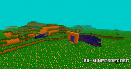 Скачать Carrot Dimension для Minecraft 1.6.4