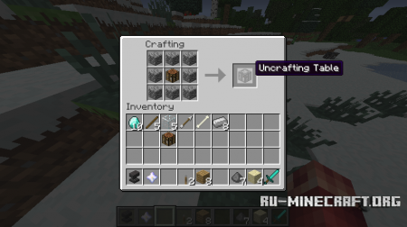  Uncrafting Table  minecraft 1.6.2