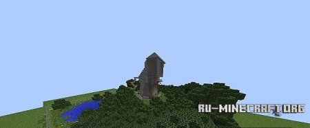 Скачать карту The Beacon block для Minecraft