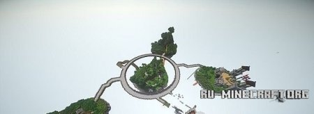 Скачать карту Survival Games Sky Island для Minecraft