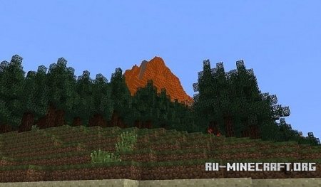 Скачать карту The Erupting Volcano Survival Map для Minecraft