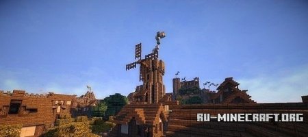 Скачать карту Lasia Medieval Village для Minecraft