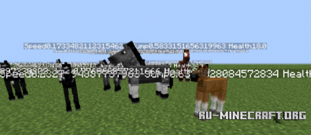  Horse Data  Minecraft 1.6.4