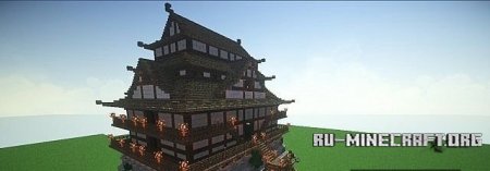   Japanese Castle  Minecraft