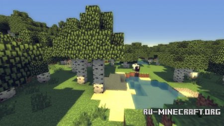 Скачать MineCloud Shaders Mod для Minecraft 1.7.2