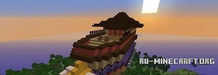 Скачать карту Japanese Airship для Minecraft
