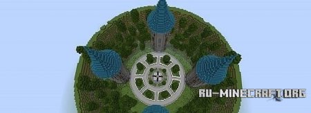 Скачать карту Hub Spawn для Minecraft