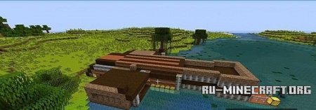 Скачать карту Fishing Dock для Minecraft