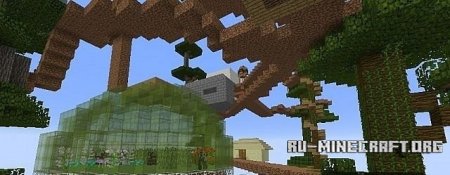   Tree City   Minecraft
