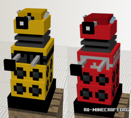 Скачать Dalek Mod для minecraft 1.7.2