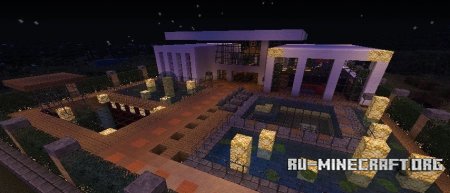   Modern Resort House   Minecraft