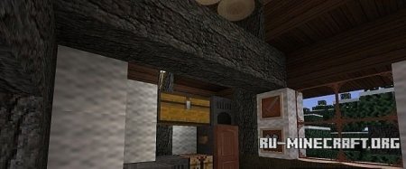   Small winter home  Minecraft
