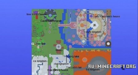   LAND OF OOO IN PE  Minecraft