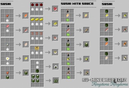  Sushi Craft  minecraft 1.6.4