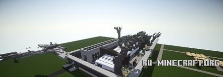    E - A Modern Mansion  Minecraft