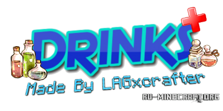 Скачать Drinks+ v1 Released для minecraft 1.7.2