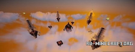   Skywars Map - Nether Map  Minecraft