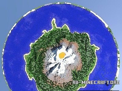   PC Xbox Download - Custom Terrain - Volcanic Pines  Minecraft