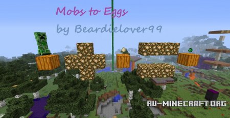  Mobs to Eggs  Minecraft 1.6.4