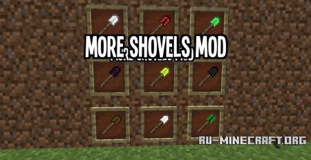  More Shovels  minecraft 1.7.2