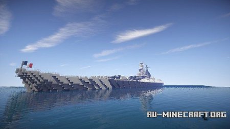  Richelieu-class Battleship  minecraft
