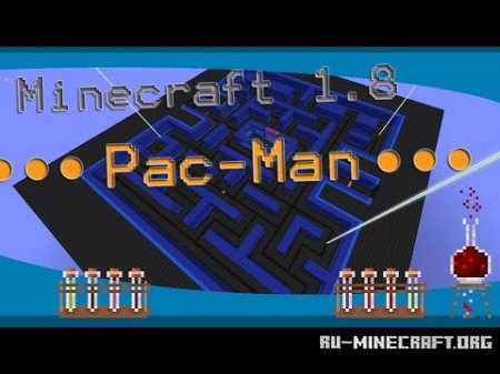  Pac-Man minigame  minecraft