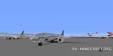  Boeing 787-8  minecraft