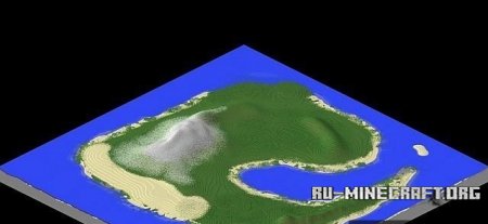   The Island map  Minecraft